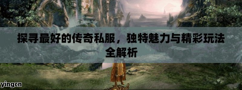 探寻最好的传奇私服，独特魅力与精彩玩法全解析