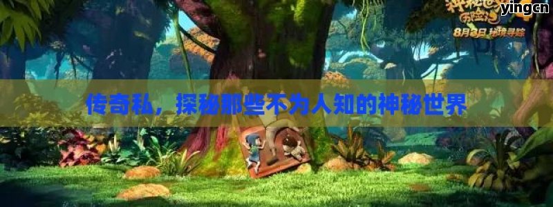 传奇私，探秘那些不为人知的神秘世界