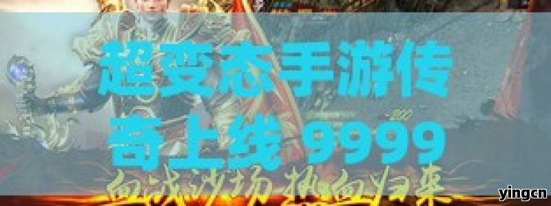 超变态手游传奇上线 99999 级，一场热血狂欢的极致体验
